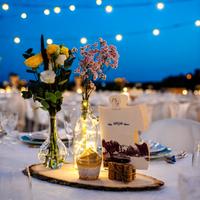 Centro tavola rustici matrimonio