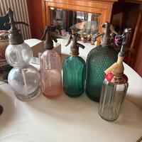Lotto 5 Bottiglie selz vintage