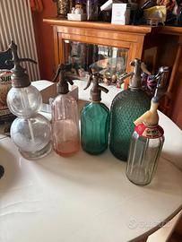 Lotto 5 Bottiglie selz vintage