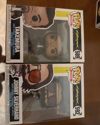 FunkoPop Cyberpunk 2077 serie completa.