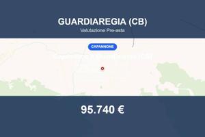 Immobile in asta di 1387 m² a Guardiaregia