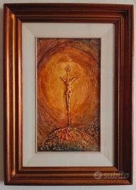 Quadro "Golgota" di Rino Casiraghi