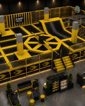 Trampoline Park Innovativi-Fabbrica 100% Italiana