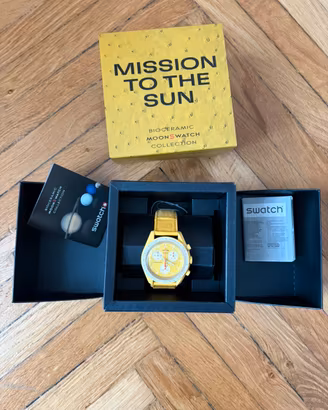 Omega x Swatch Bioceramic MoonSwatch - mission SUN