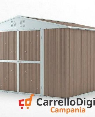 Box struttura lamiera Acciaio 327x307 tortora