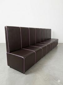 Panca Imbottita Franzoni 2 Moduli Nero/Viola