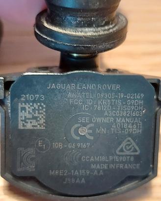 4x Jaguar Land Rover JLR sensori di pressione TPMS