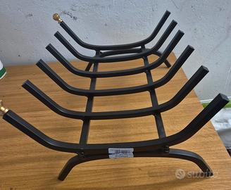 Brucialegna Cruccolini 40 cm in ferro battuto