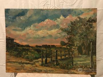 Quadro del pittore Palazzi - Livorno