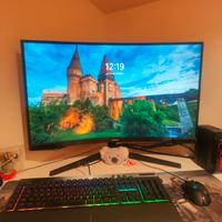 Pc gaming pronto all'uso usato pochissimo.