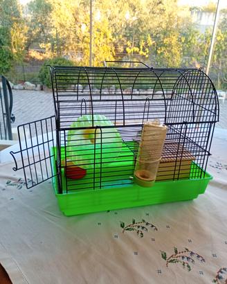 gabbia per criceto 33 x 23 altezza  28