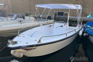 Barca 5 m con carrello non omologato