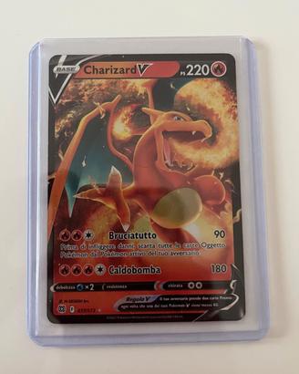 Carta Pokémon Charizard V 220 HP -  017/172  