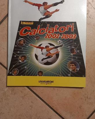 Ristampa album calciatori Panini 2002/2003