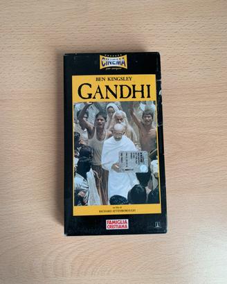 VHS Gandhi - Cinema per sempre- Famiglia Cristiana
