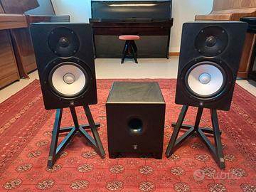 Monitor da studio YAMAHA HS-8 + subwoofer HS-8S