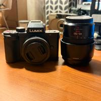 Pansonic lumix g100 +12-32mm/ opzione con 45-150mm