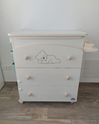 Lettino + Fasciatoio Baby Expert
