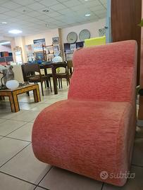 Vintage poltrona rossa