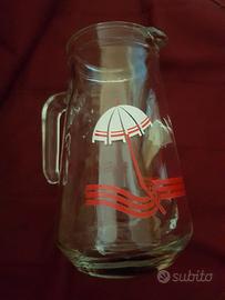 Brocca acqua vino vintage Nutella