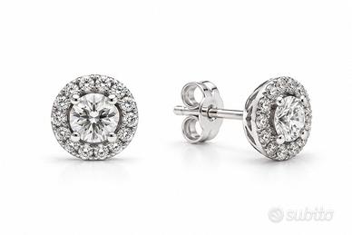 Orecchini punto luce 1,13 ct