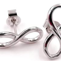 Orecchini simbolo infinito donna 
