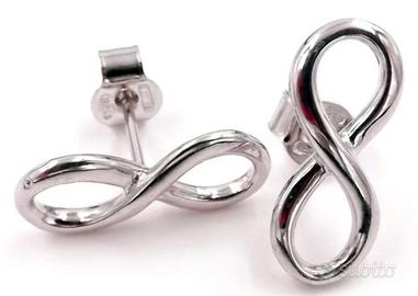 Orecchini simbolo infinito donna 