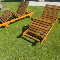 Sdraio in legno di Trak