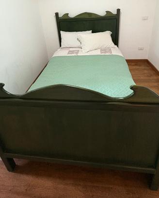 Letto legno piazza e mezza abbondante