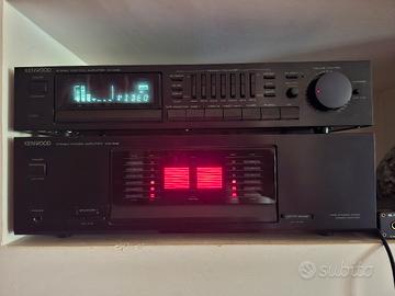 Amplificatore e pre amplificatore Kenwood 