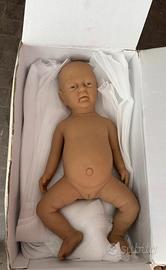 Bambola Reborn Full Silicone Realistica 3kg