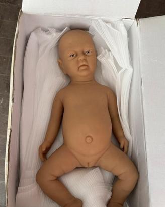 Bambola Reborn Full Silicone Realistica 3kg