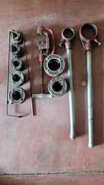 set filettatrice manuale Ridgid da 3/8" a 2"