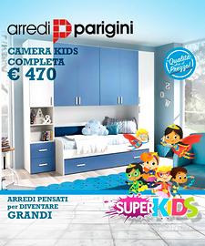 Cameretta a ponte - Colori - PRONTA COSEGNA