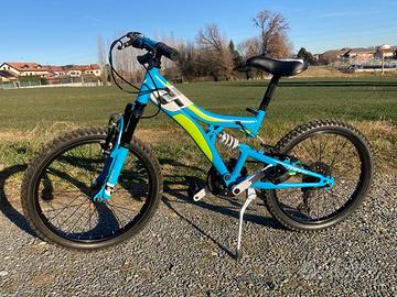 Bici bambino 20” MBM Indy ammortizzata 6v Shimano