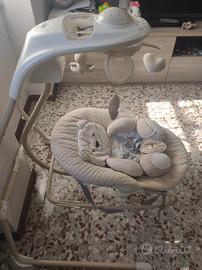 Altalena giromanna con seduta girovole