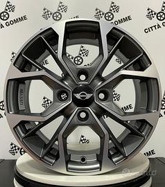 4 CERCHI IN LEGA MINI ONE COOPER CLUBMAN DA 15