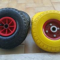 Ruote Carrellino Piene e con Camera d'aria