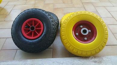 Ruote Carrellino Piene e con Camera d'aria