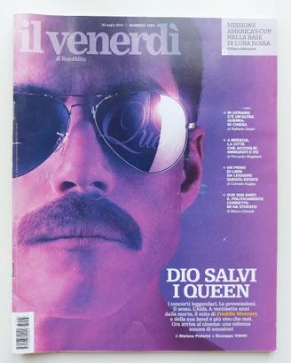 Il Venerdì di Repubblica con Freddie Mercury 07/18