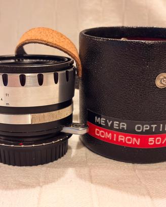 MEYER OPTIK GORLITZ DOMIRON 50MM 2.0  Exaxta
