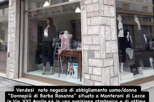 Negozio abbigliamento donna