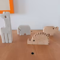 4 animaletti Fratelli Mannelli