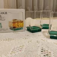 8 bicchieri 'Van Gogh' di Bormioli - Nuovi scatola