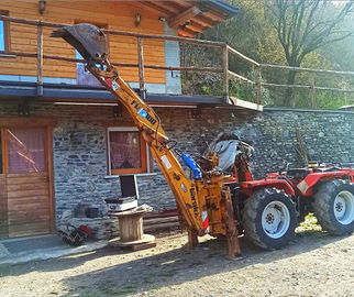 Retroescavatore - Miniescavatore Trattore