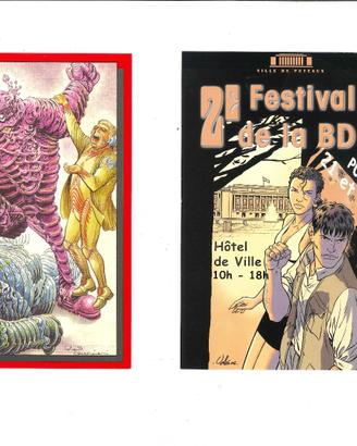 Cartoline fumetti italiani e francesi