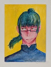 Dipinto Fan Art di MAKI ZENIN