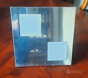 Portafoto in metallo lucido