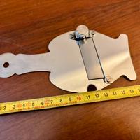 Tagliatarfufi inox argentato