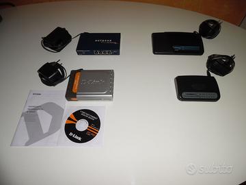 4SwitchComeNuoviDiversiDa4,5,8PorteEdimax,D-Link,N